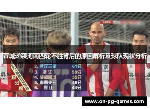 蓉城逆袭河南四轮不胜背后的原因解析及球队现状分析